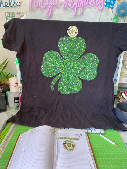 Vinylsticker "Kiss me I'm Irish" | ST. PATRICK'S DAY |  17. März - Irischer Nationalfeiertag | für Party, Journaling & Scrapbooking | 5 cm